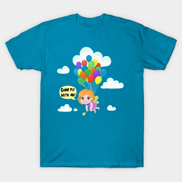 Come fly with me! T-Shirt by jorgeeeel